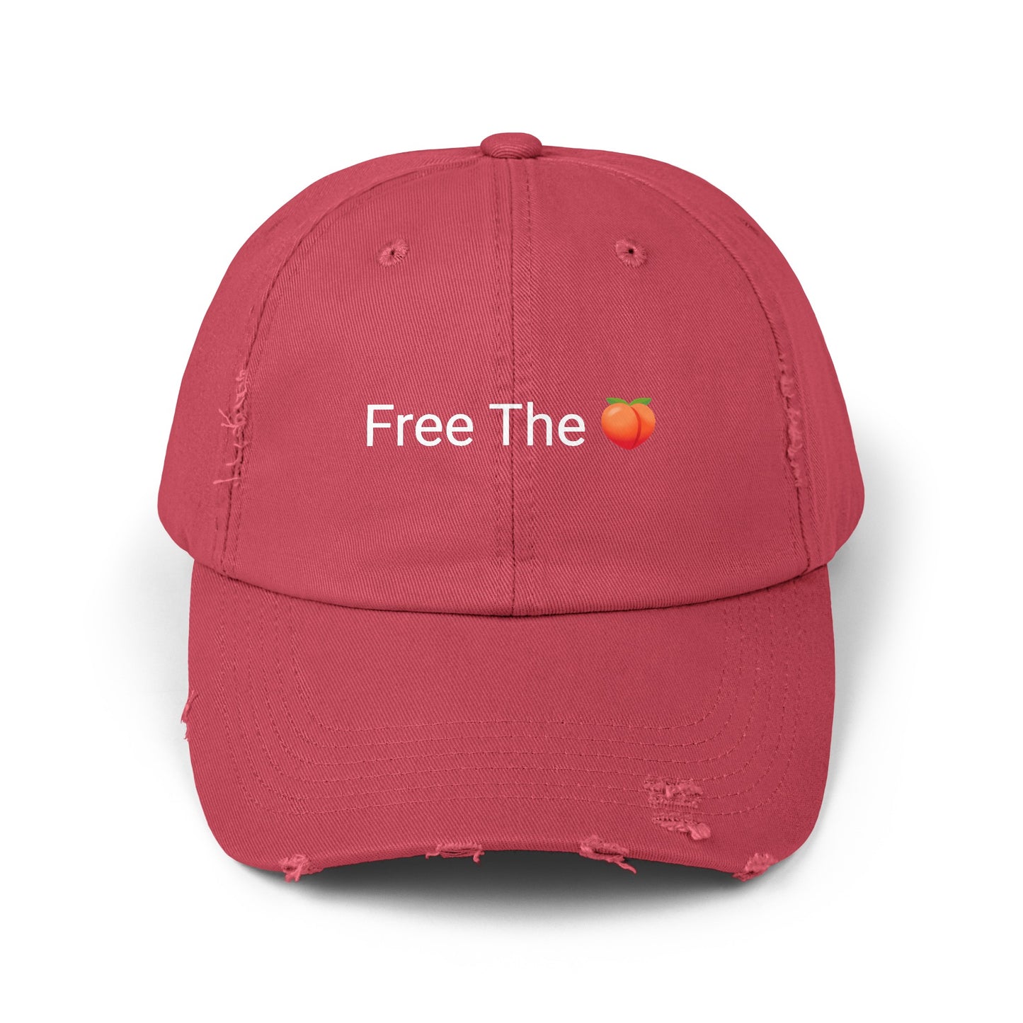 Free The π Distressed Cap