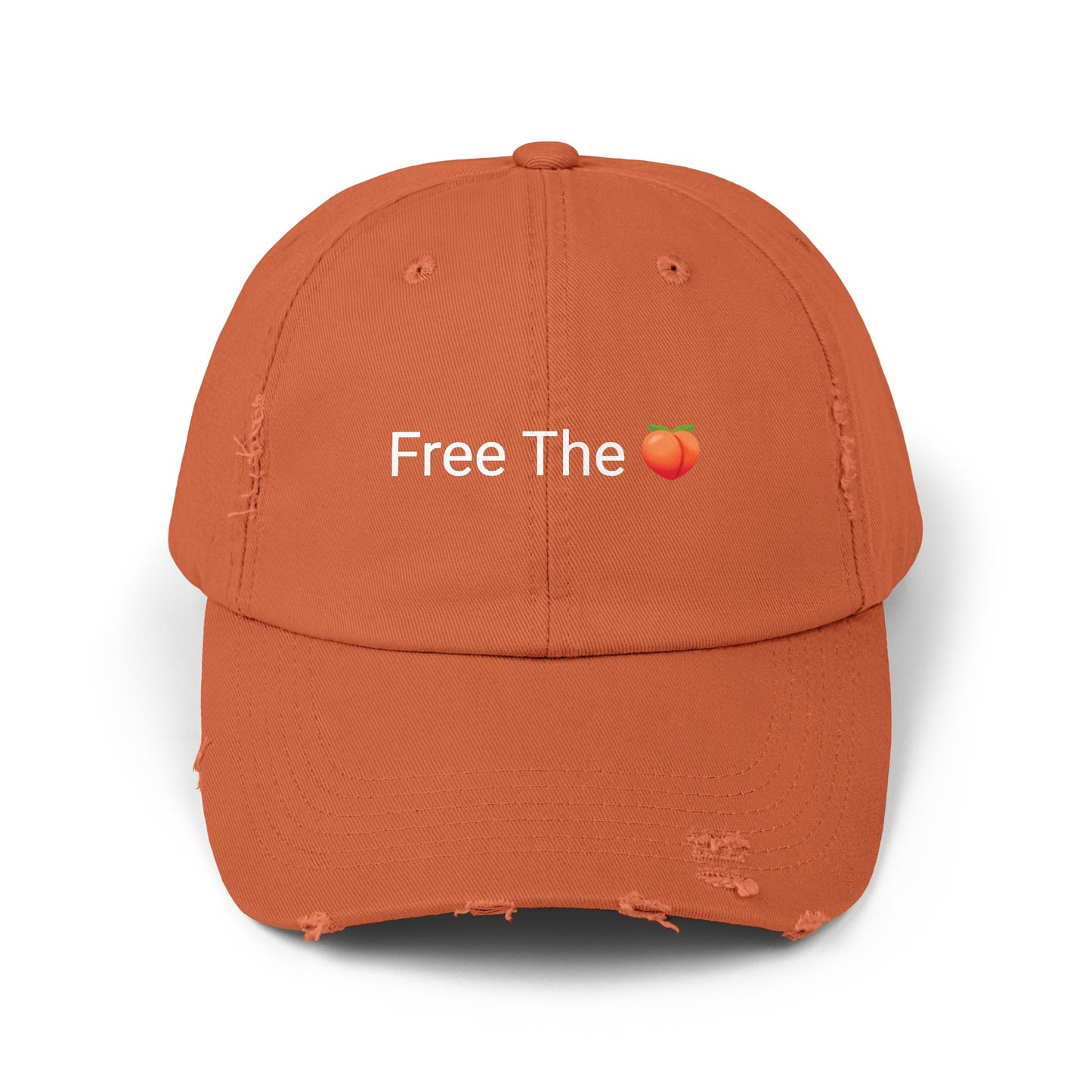Free The π Distressed Cap