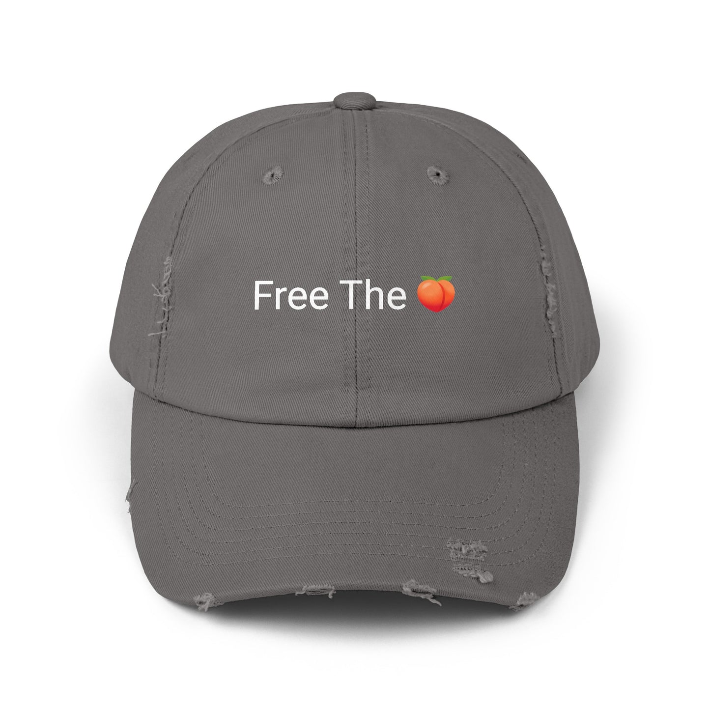 Free The π Distressed Cap