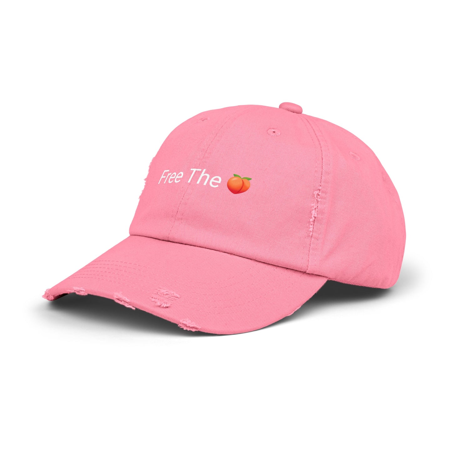 Free The π Distressed Cap