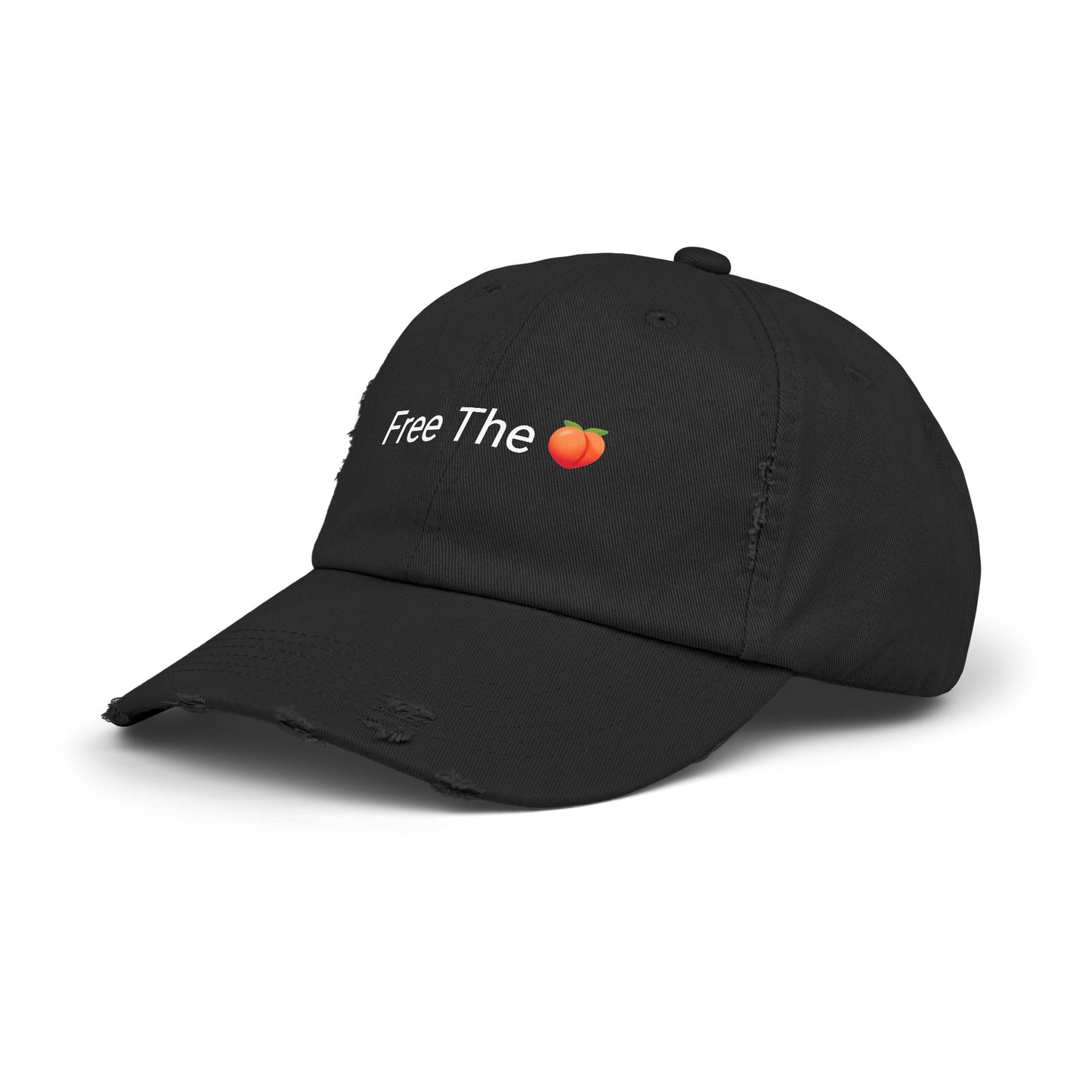 Free The π Distressed Cap