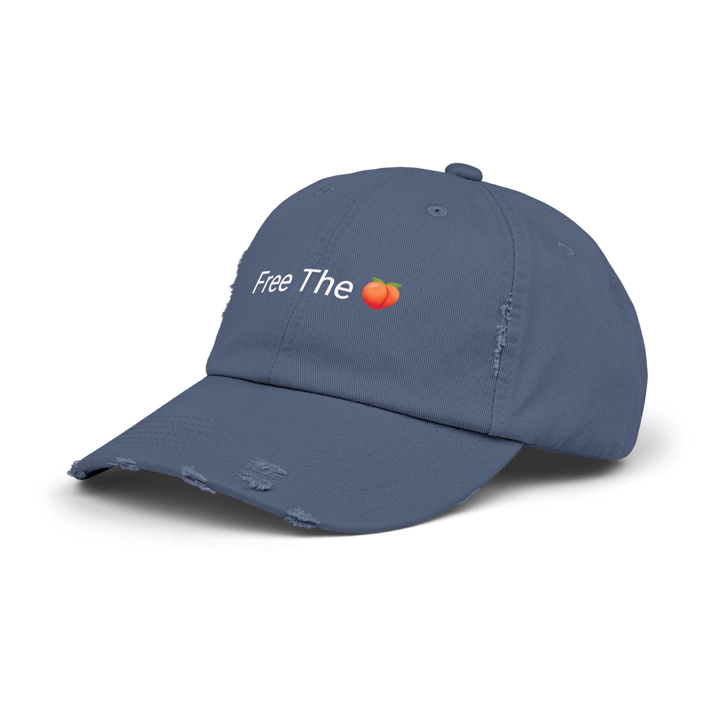 Free The π Distressed Cap