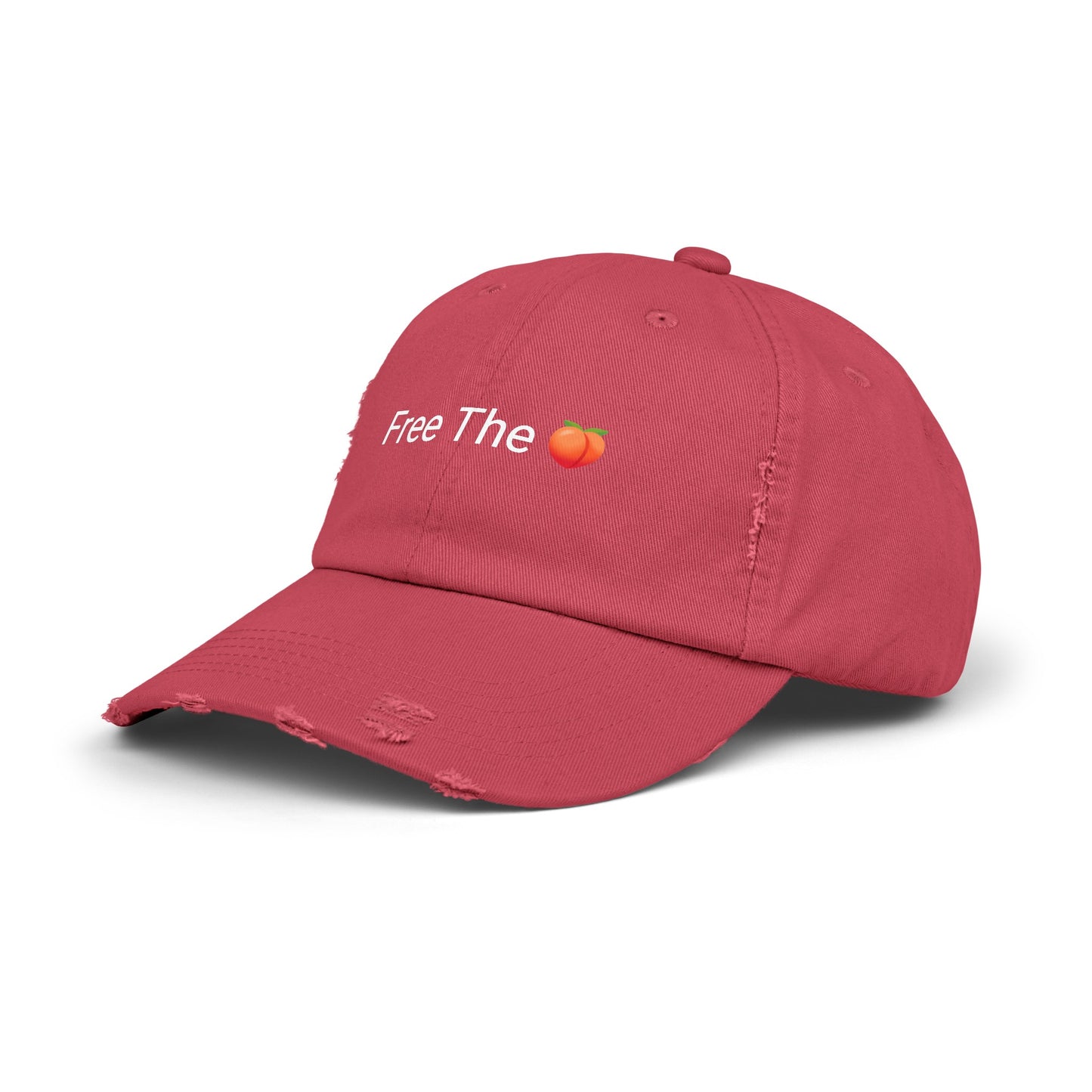 Free The π Distressed Cap