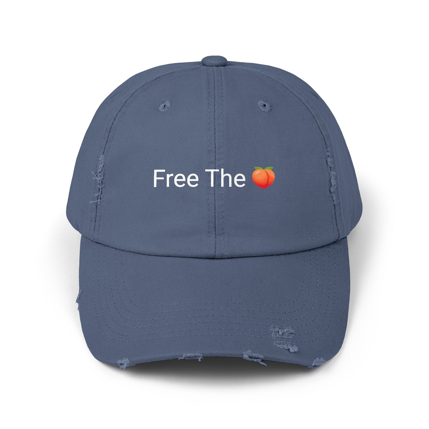 Free The π Distressed Cap