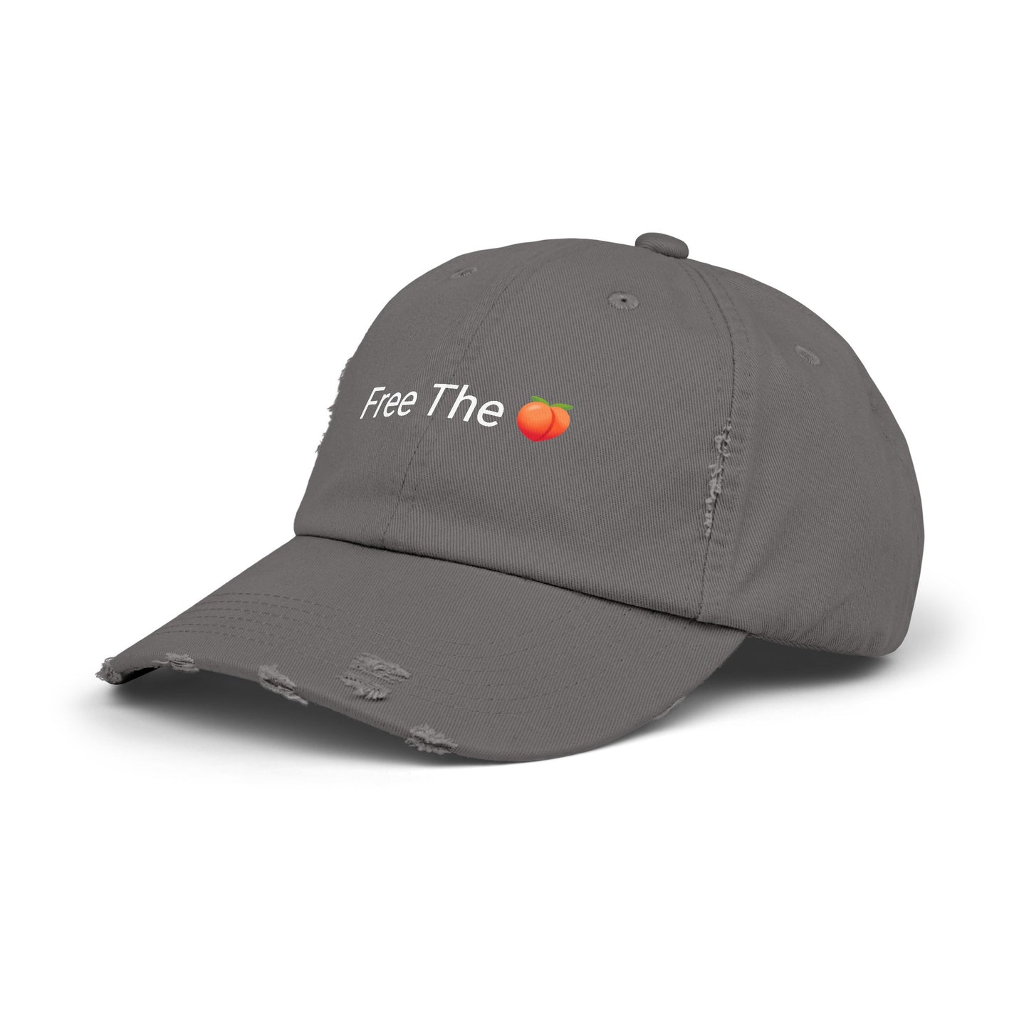 Free The π Distressed Cap