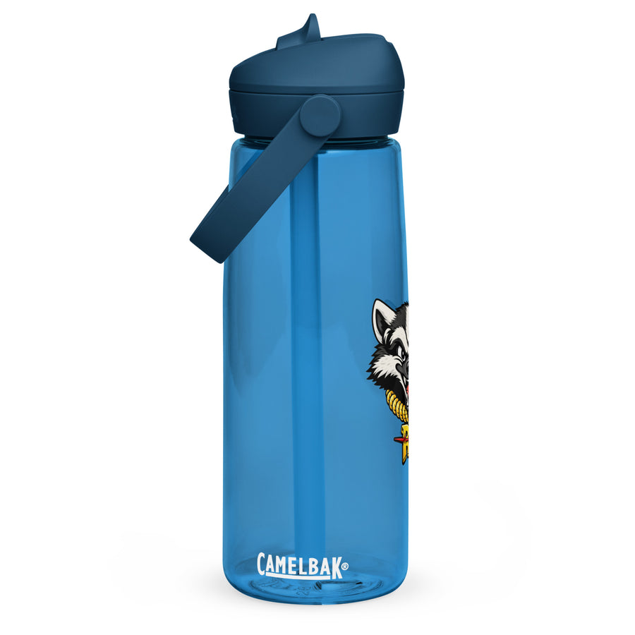 RAW ADRENALINE — HONEY BADGER FLIP-STRAW BOTTLE