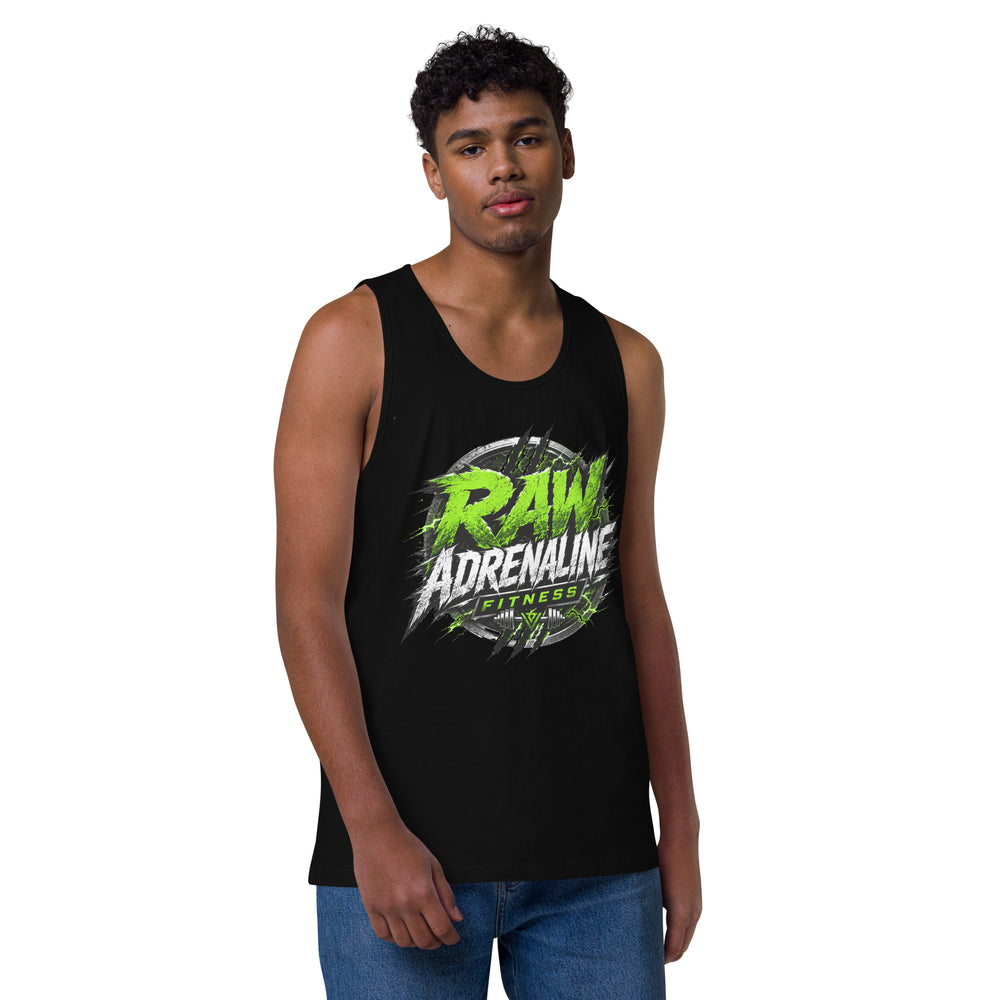 RAW ADRENALINE — GREEN VENOM GYM TANK